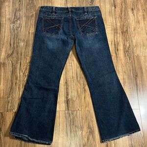 Silver Jeans Frances Classic Blue Denim Bootcut Sz 36x 31